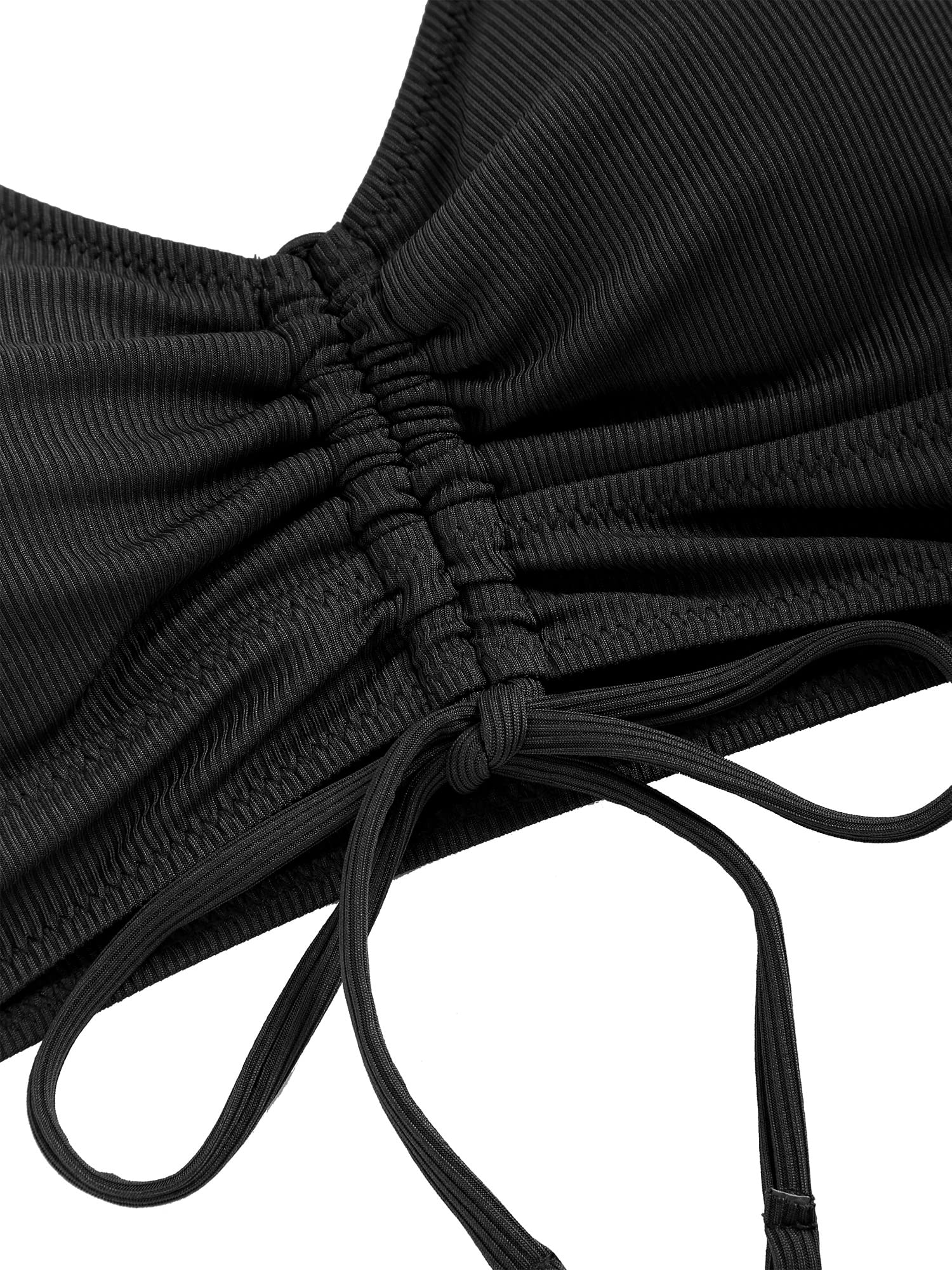 Ruffle Tie Bikini Set