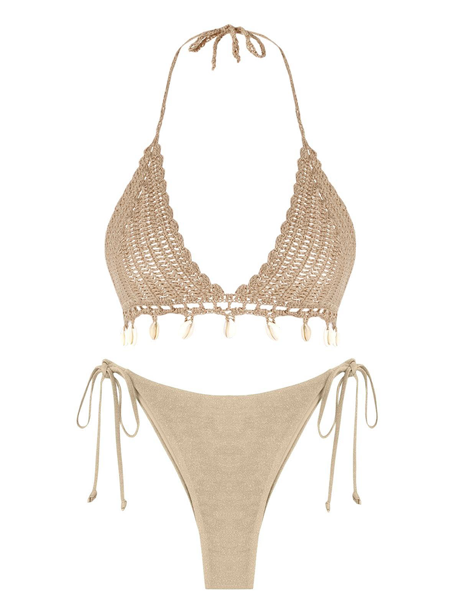 Bohemian Shell Tassel Weave