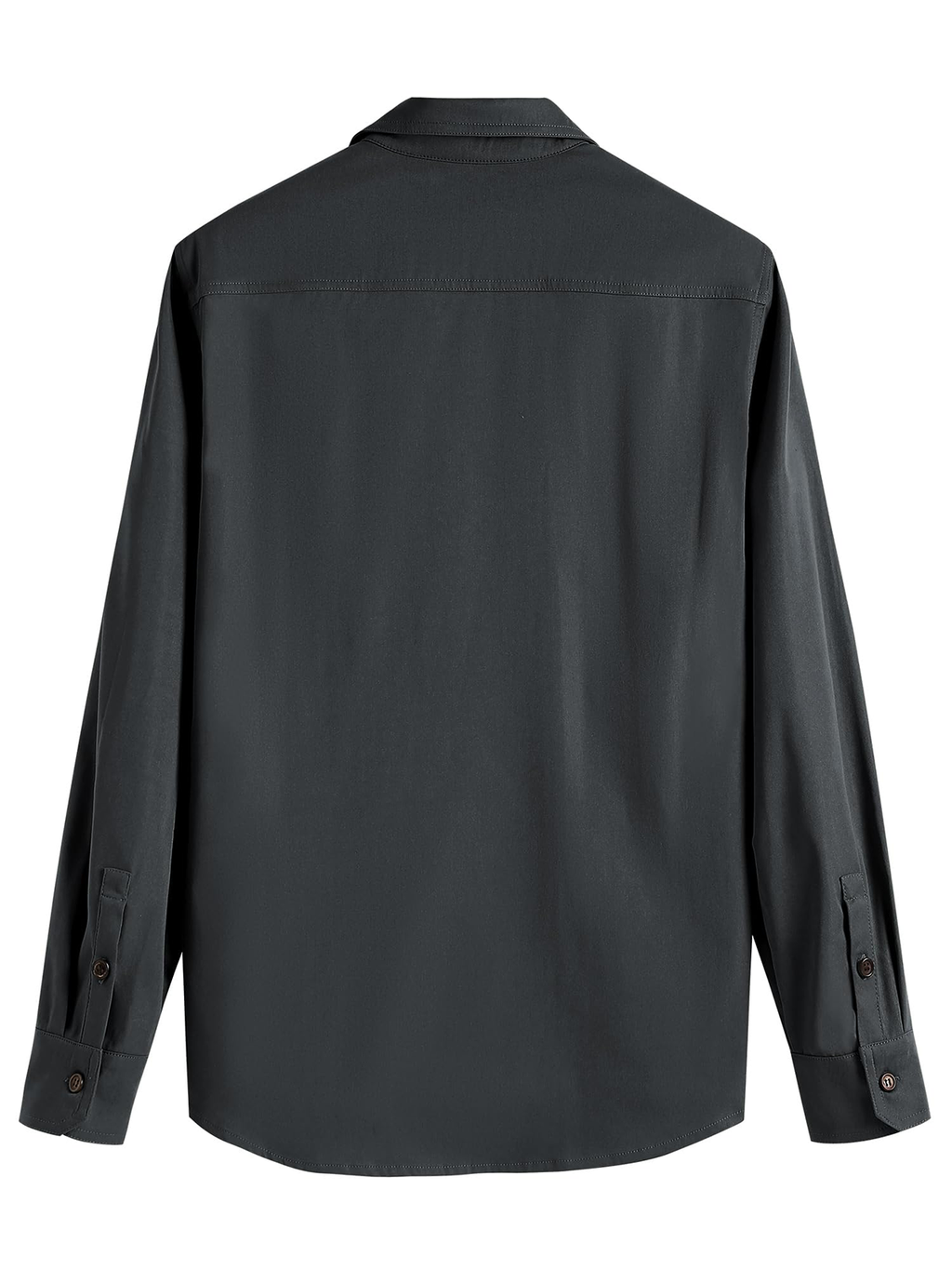 CALSUZ Men's Safari-Shirt UV Sun Protection Long Sleeve Fishing Hiking Shirts