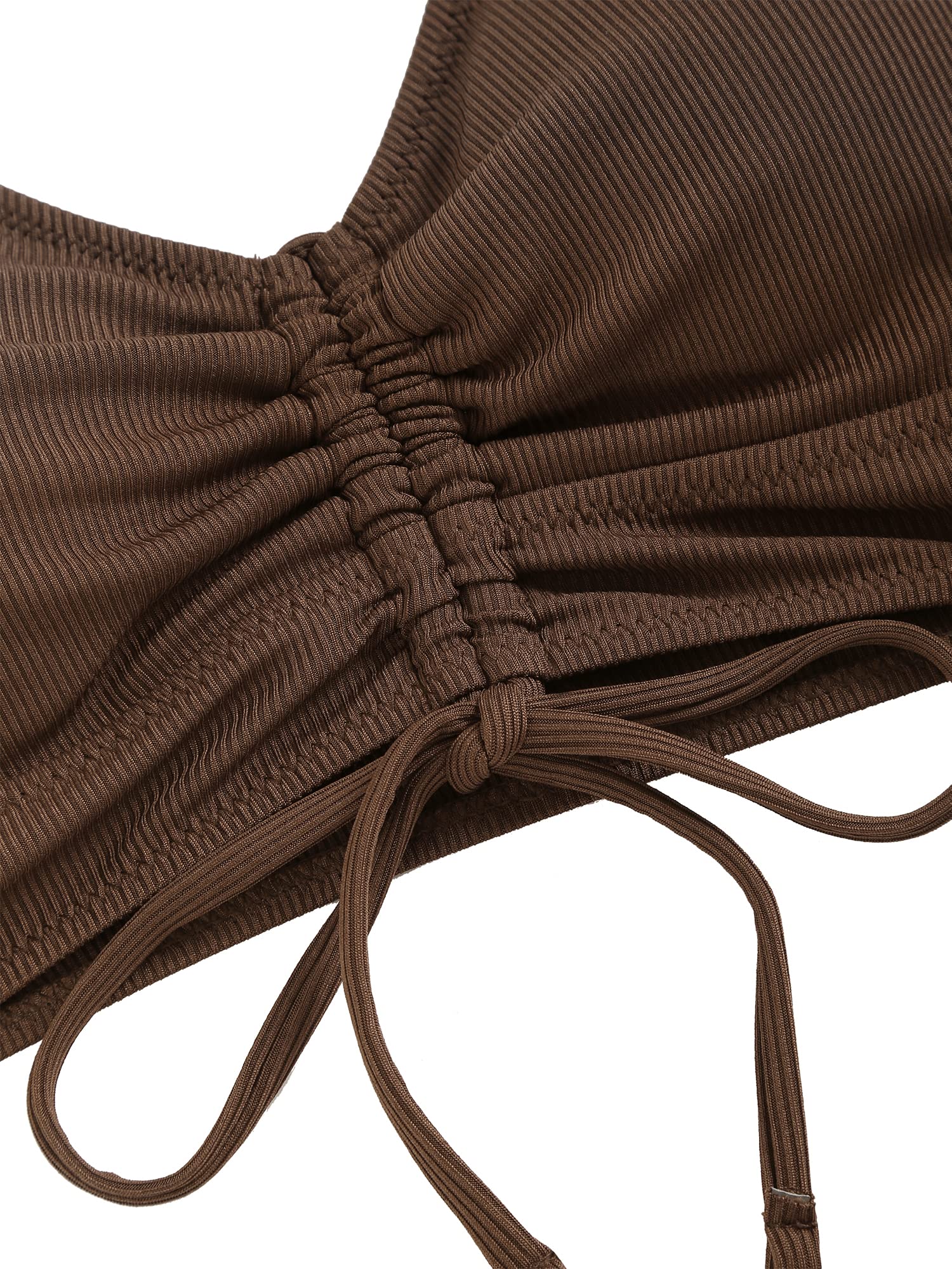 Ruffle Tie Bikini Set