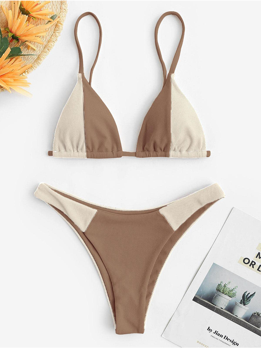 Colorblocked Bikini
