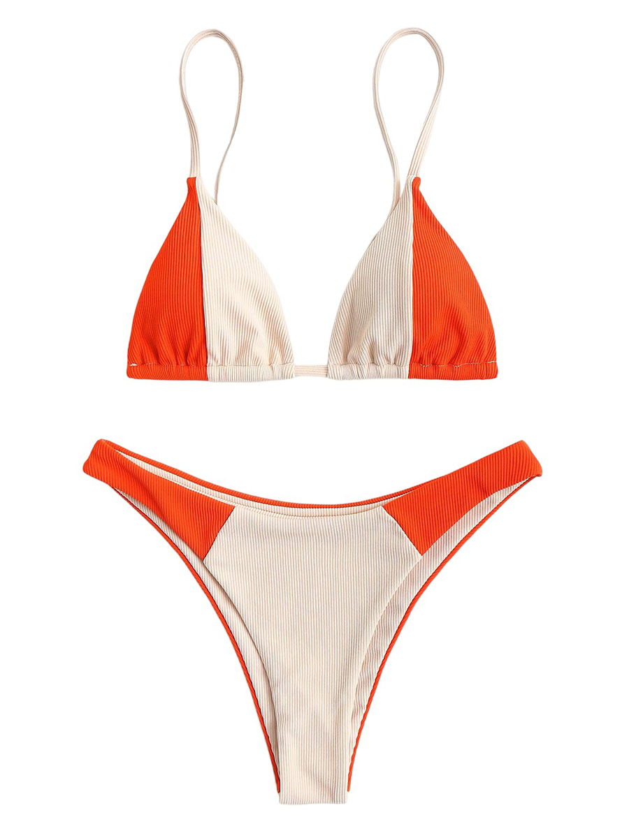 Colorblocked Bikini