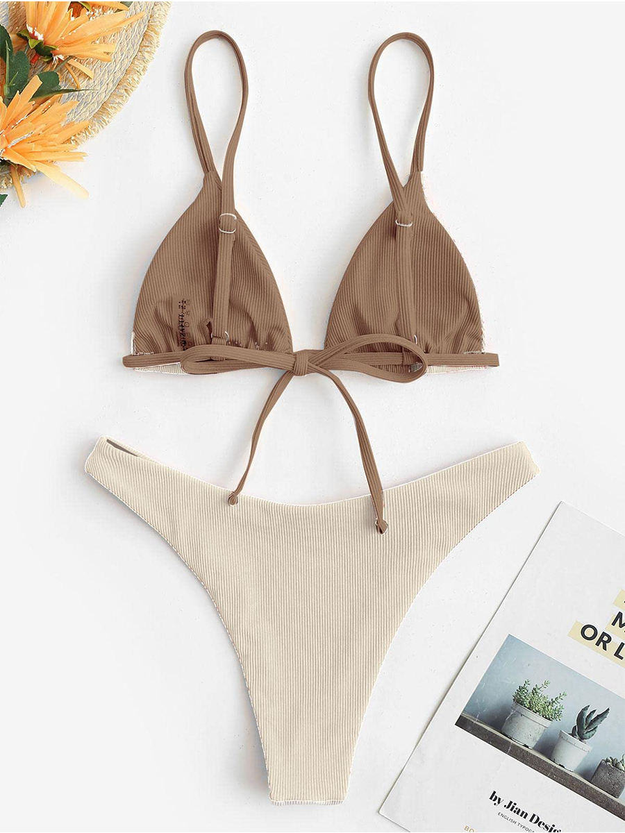Colorblocked Bikini