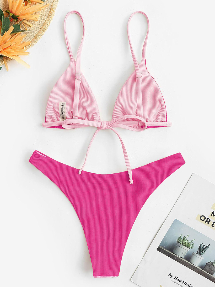 Colorblocked Bikini