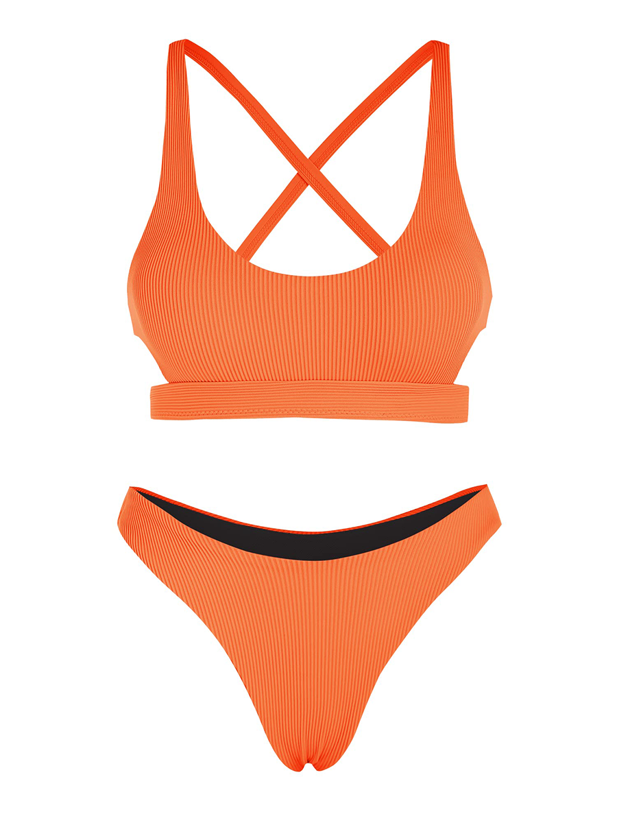 Criss Cross Back Swimsuit