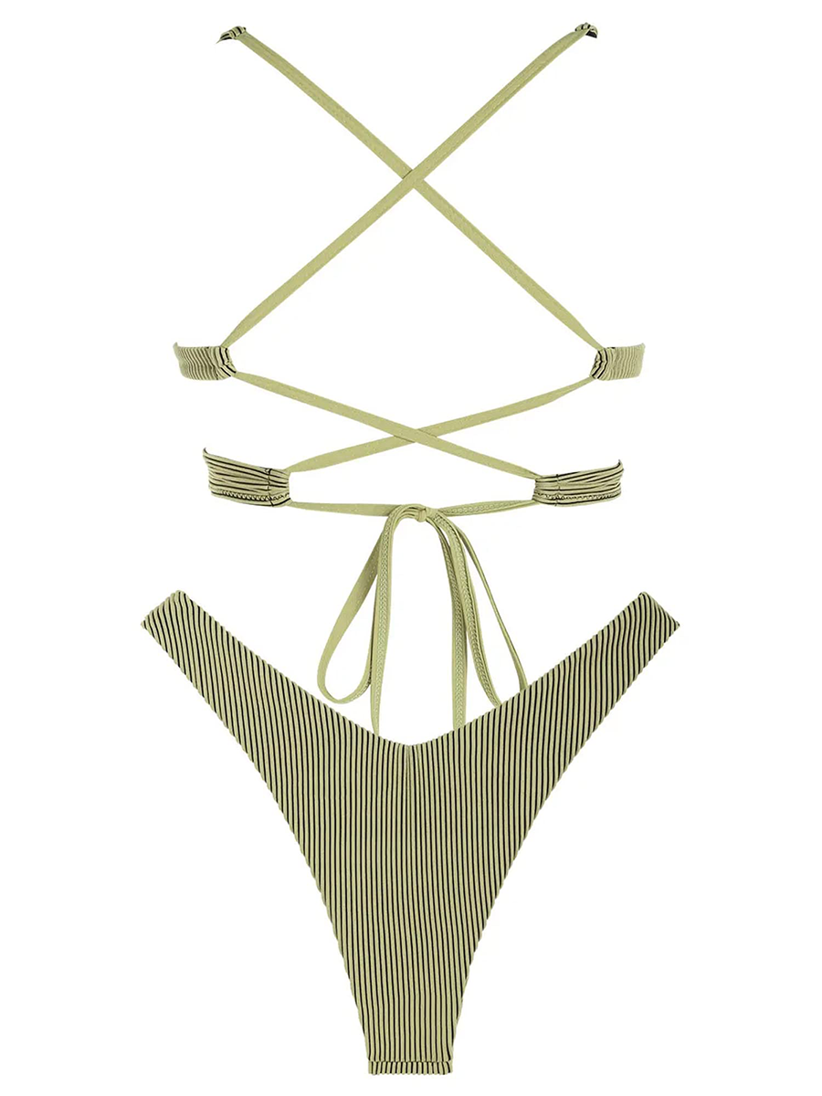 Criss Cross Back Swimsuit