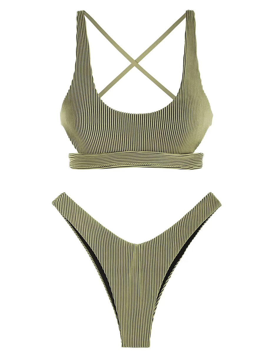 Criss Cross Back Swimsuit