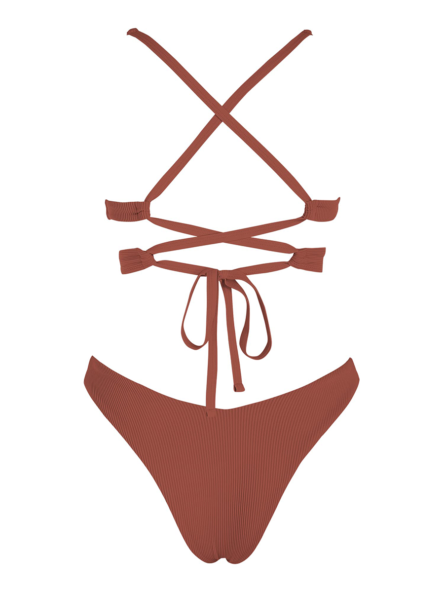 Criss Cross Back Swimsuit