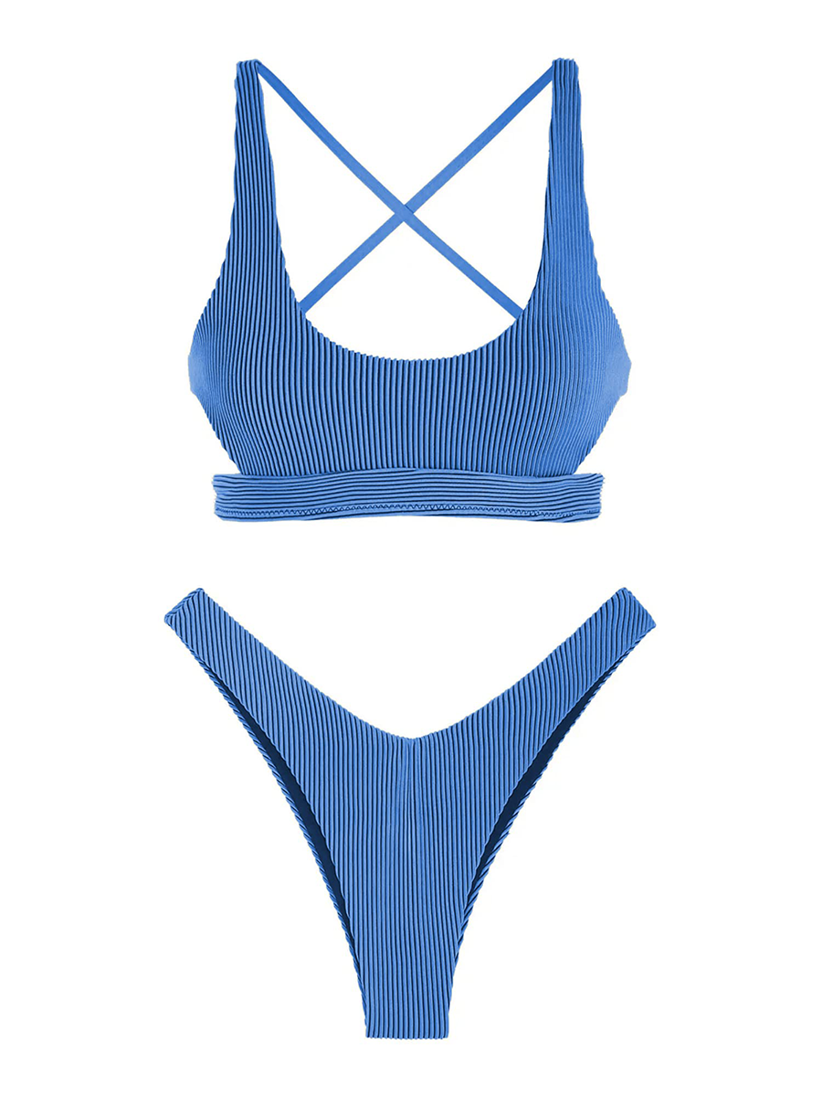 Criss Cross Back Swimsuit