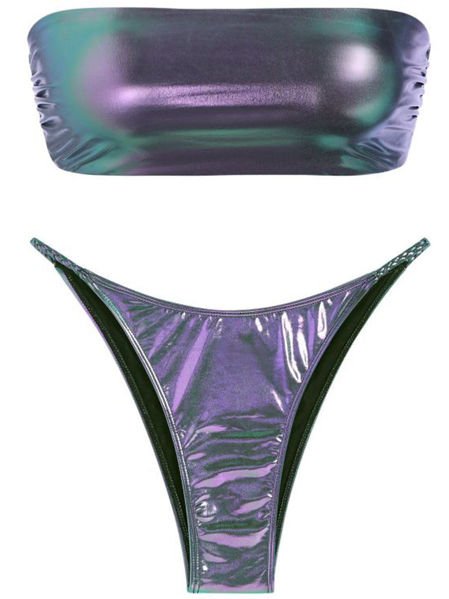 Criss Cross Lace-up Bikini