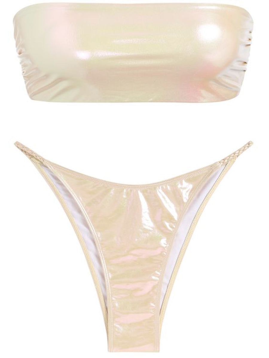 Criss Cross Lace-up Bikini