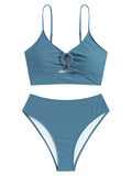 O Ring High Waisted Bikini
