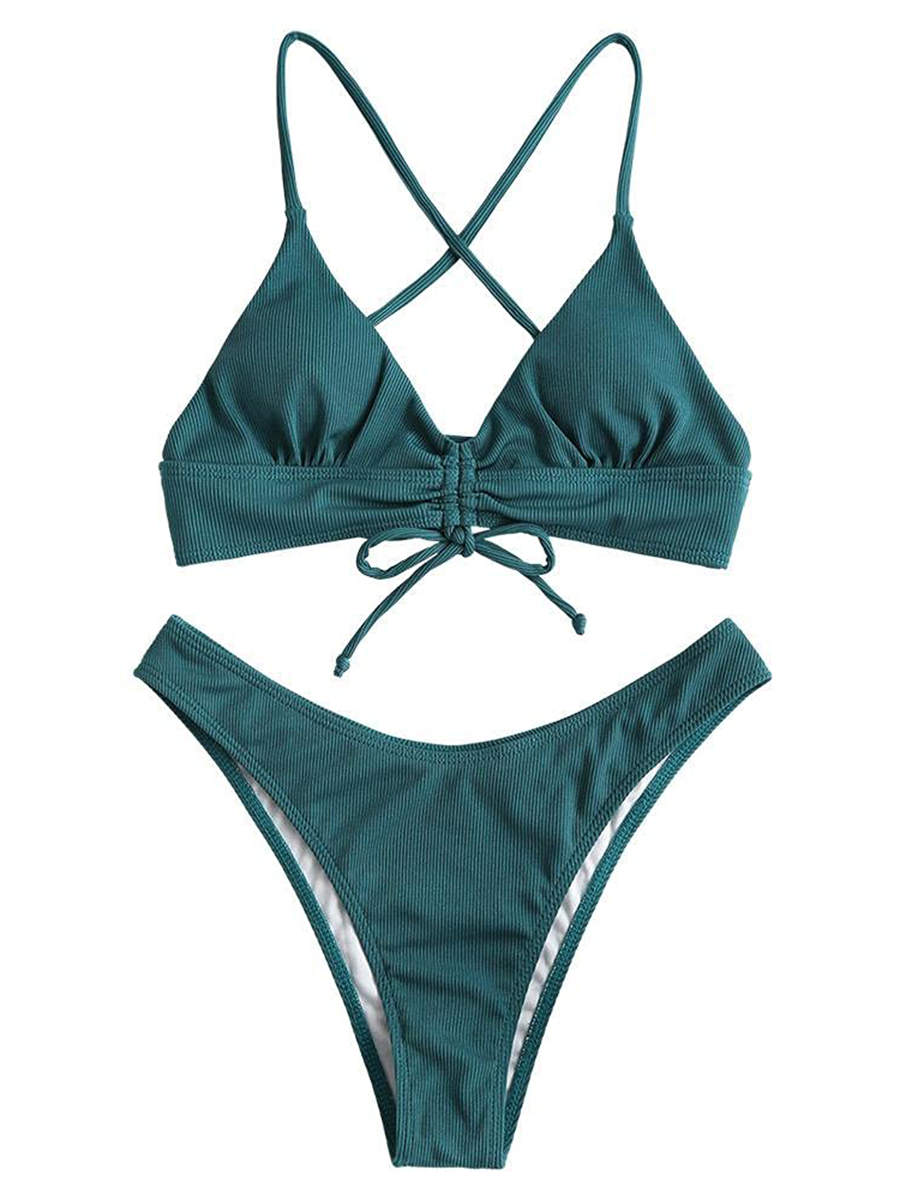 Ruched Lace
