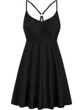 Ruffle Tummy Control with Skirt Swimsuit