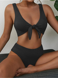 Tie Front Knot Bikini