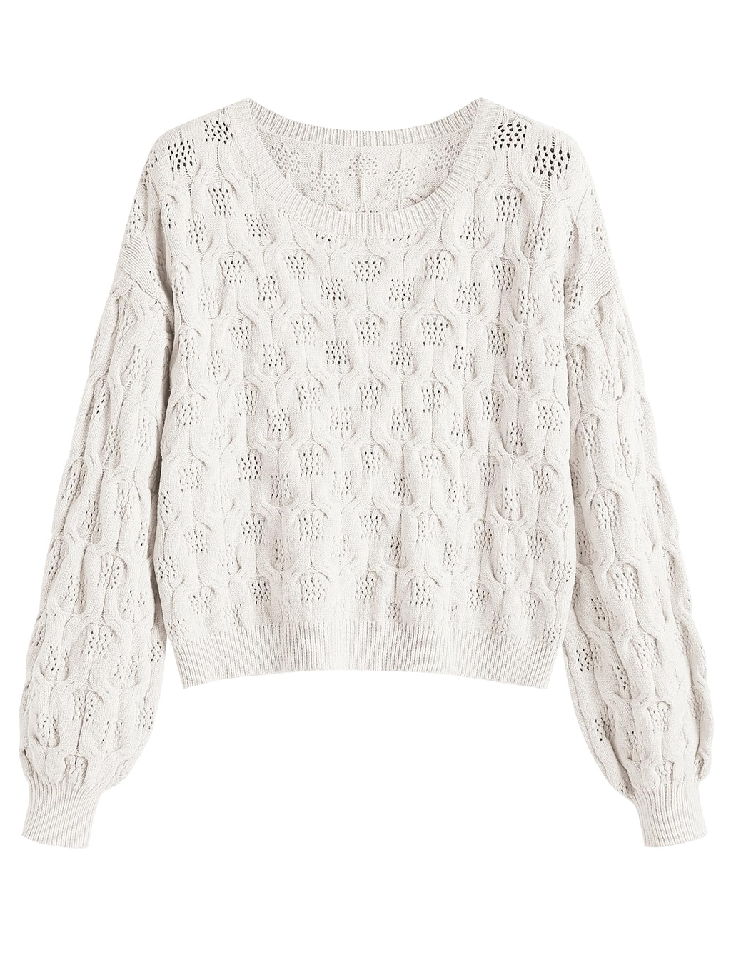 Cutout Cute Pullover Sweater