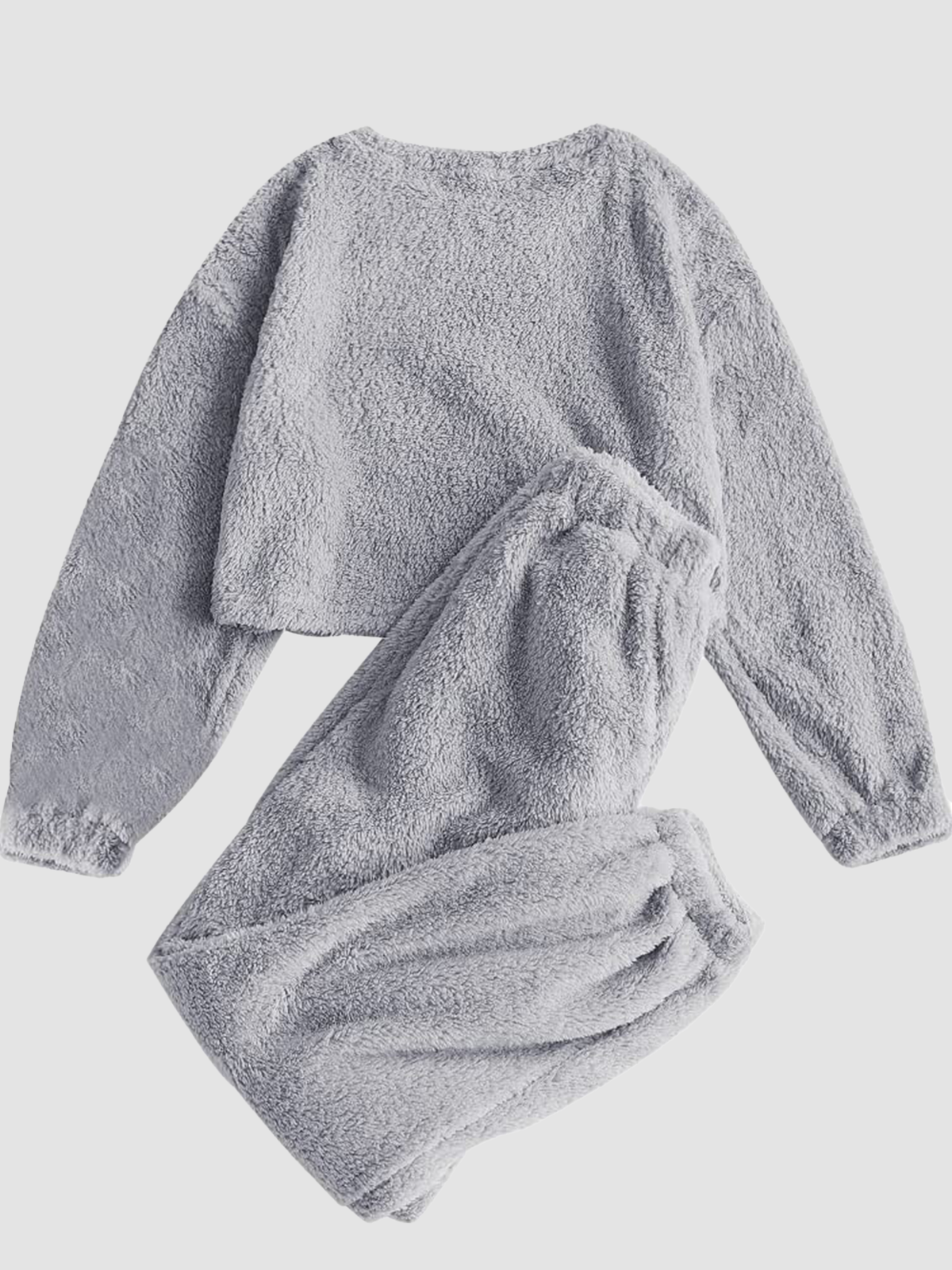 Fleece Lounge Pajama Set