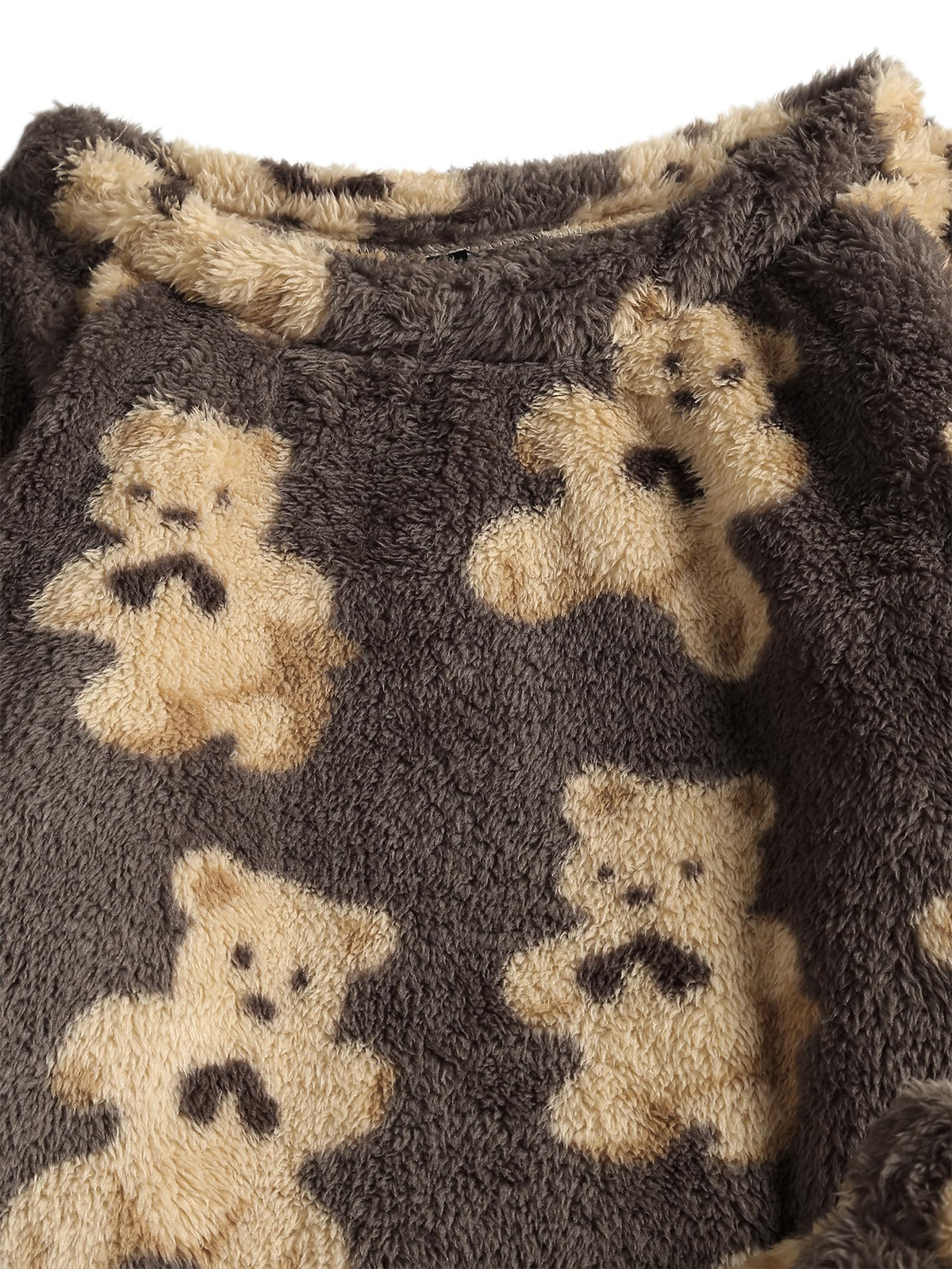Fleece Lounge Pajama Set