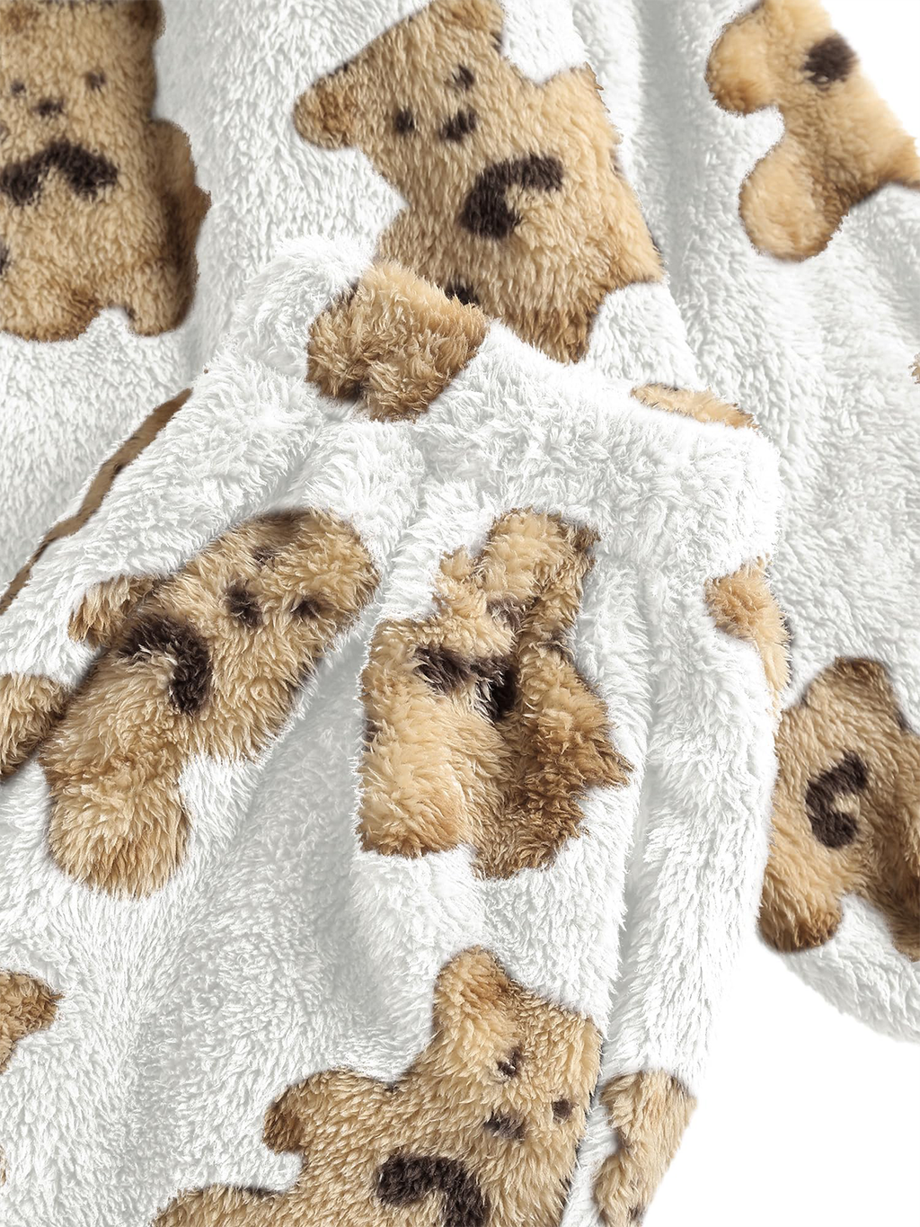 Fleece Lounge Pajama Set