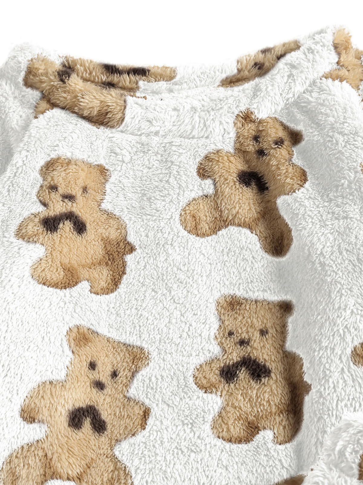 Fleece Lounge Pajama Set