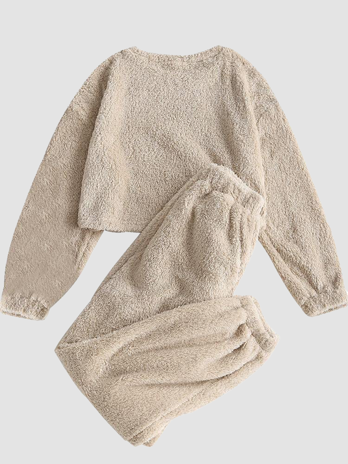 Fleece Lounge Pajama Set