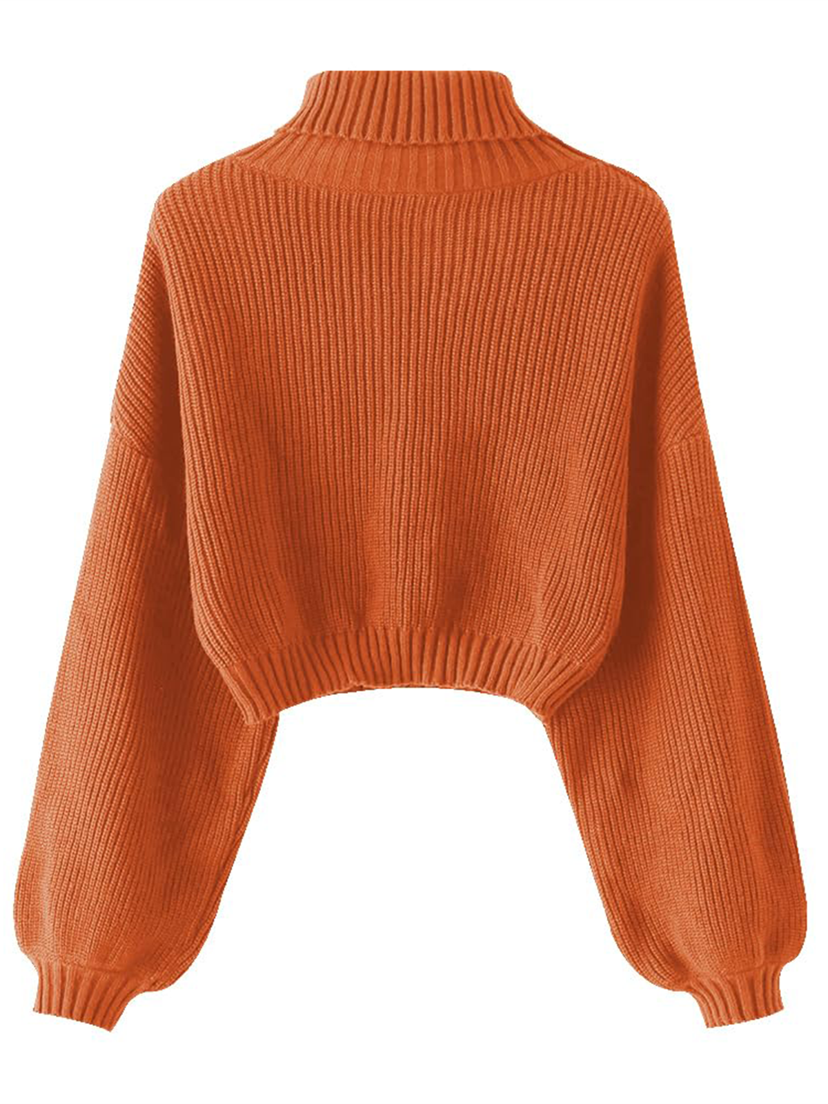 High Neck Long Sleeve Sweater