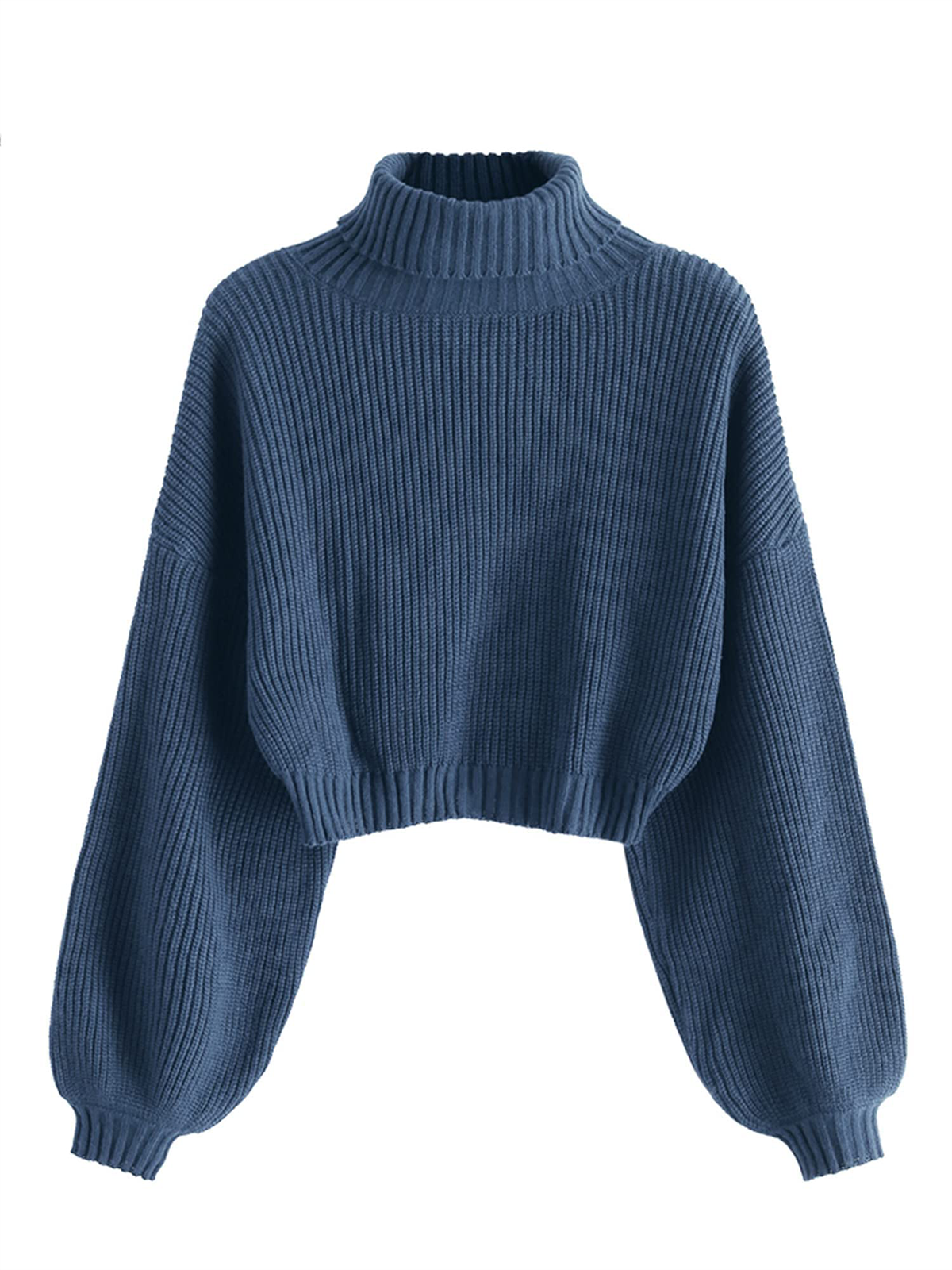 High Neck Long Sleeve Sweater