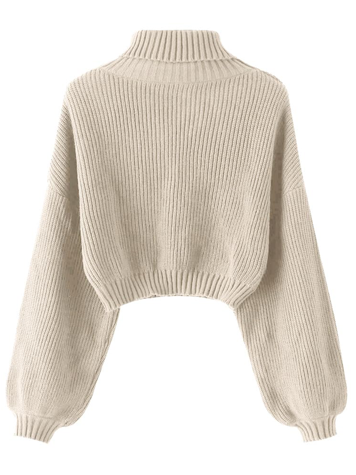 High Neck Long Sleeve Sweater