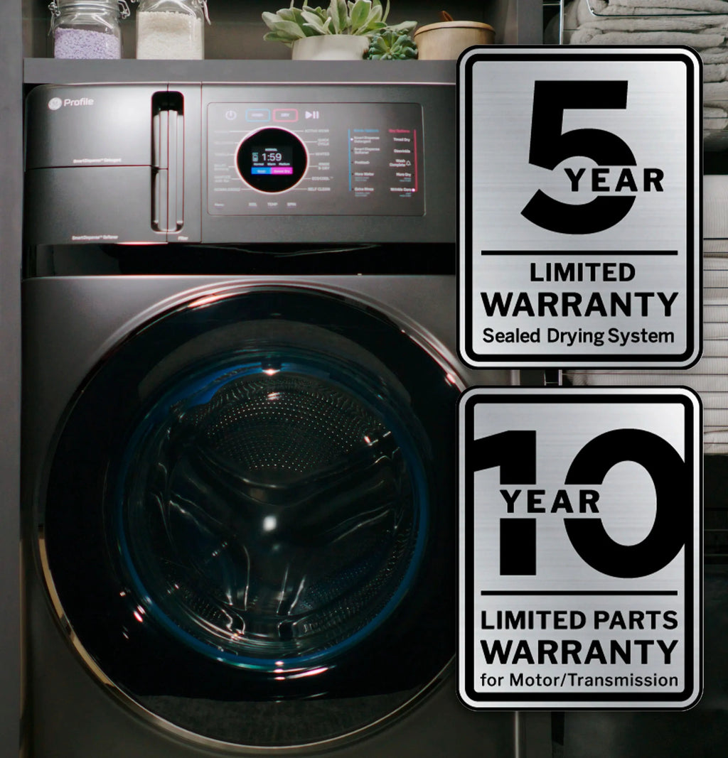 2026 Profile 4.8 cu. ft. UltraFast combination washer-dryer with ventless heat pump technology in Carbon Graphite