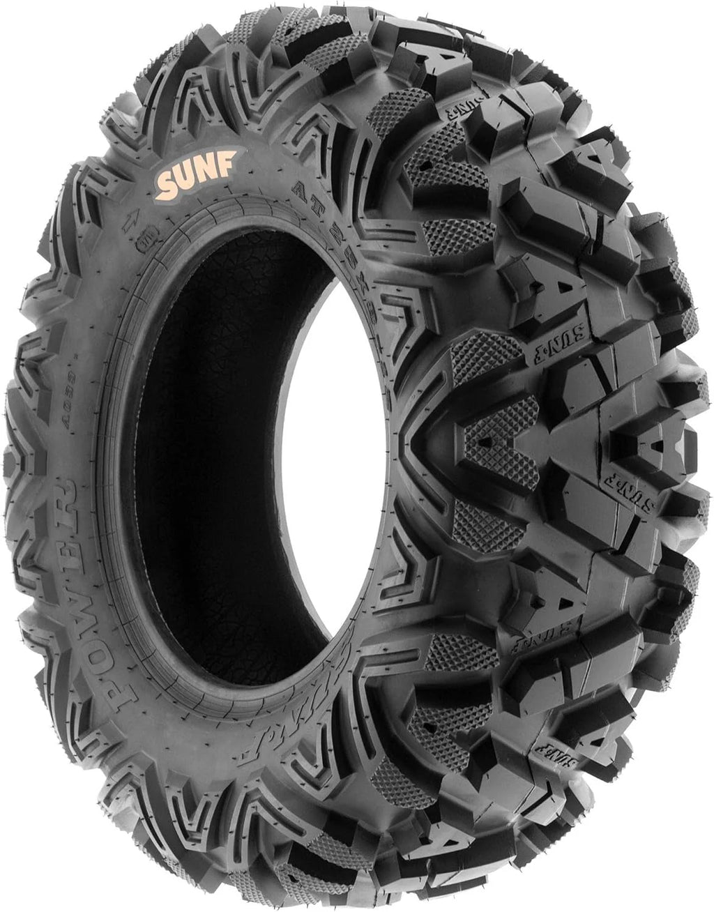2026 Set of 4 ATV/UTV off-road tires, 25x8-12 front and 25x10-12 rear, 6 PR, tubeless A033