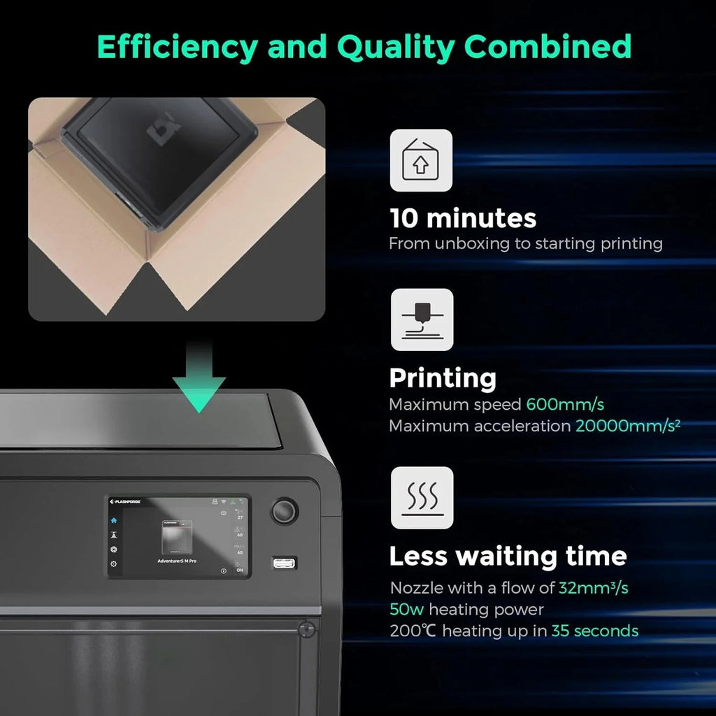 2026 Adventurer 5M 3D printer with fully automatic leveling