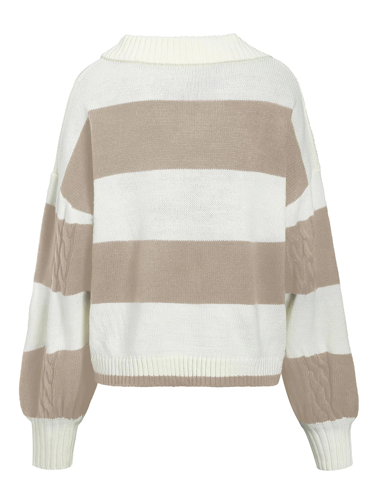 2026 Striped Long-Sleeve Jumper