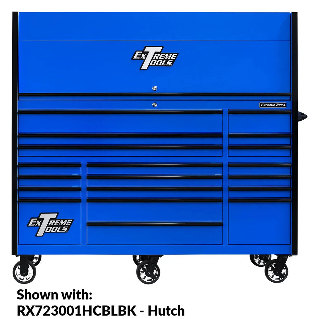 2026 Extreme Tools RX250 Series 72-inch x 30-inch Rolling Cart – 19 Drawers – 250 lb Drawer Slides
