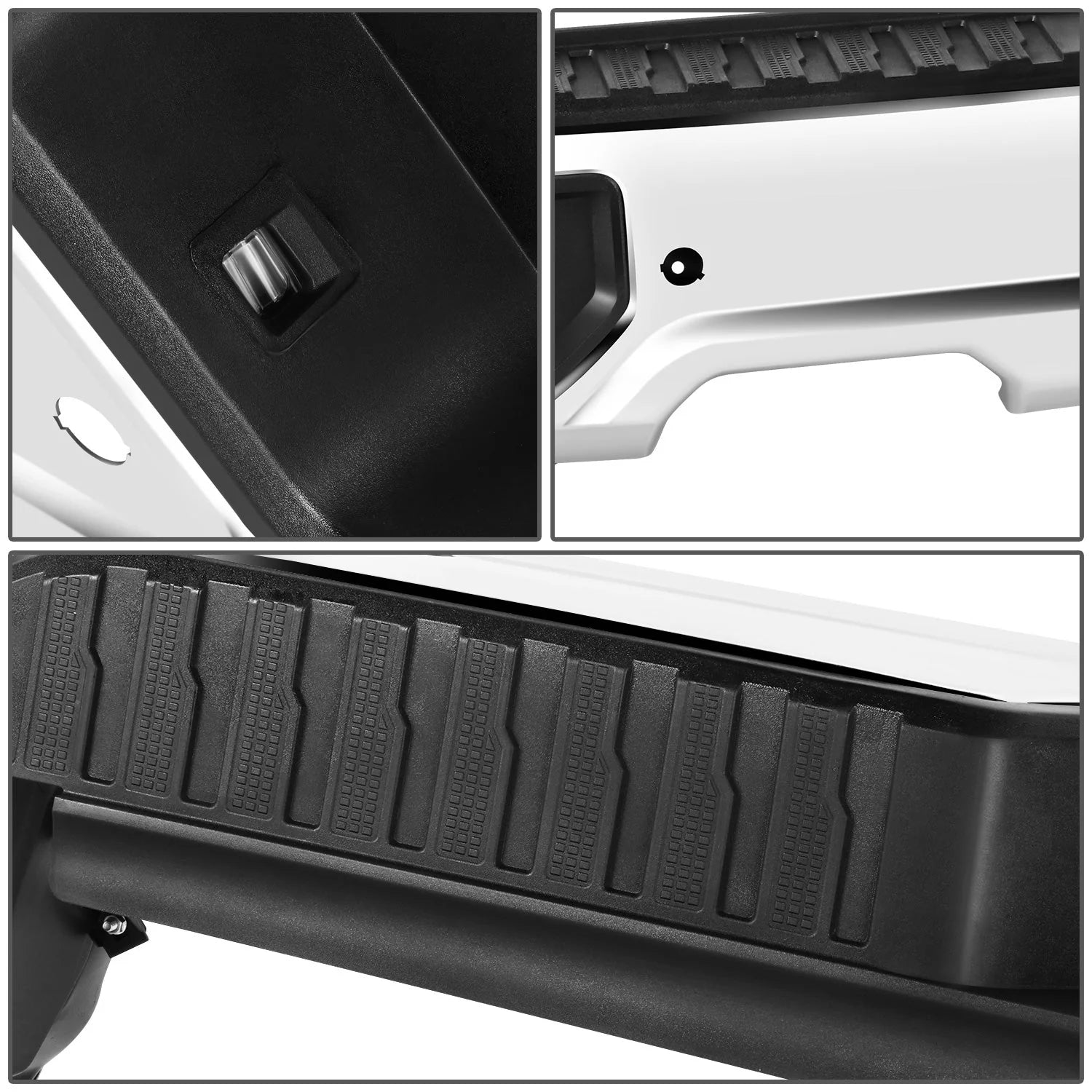 Rear Bumper w/ Exhaust Cutouts & Parking Sensor Holes  19-23 Chevy/GMC Silverado Sierra 1500