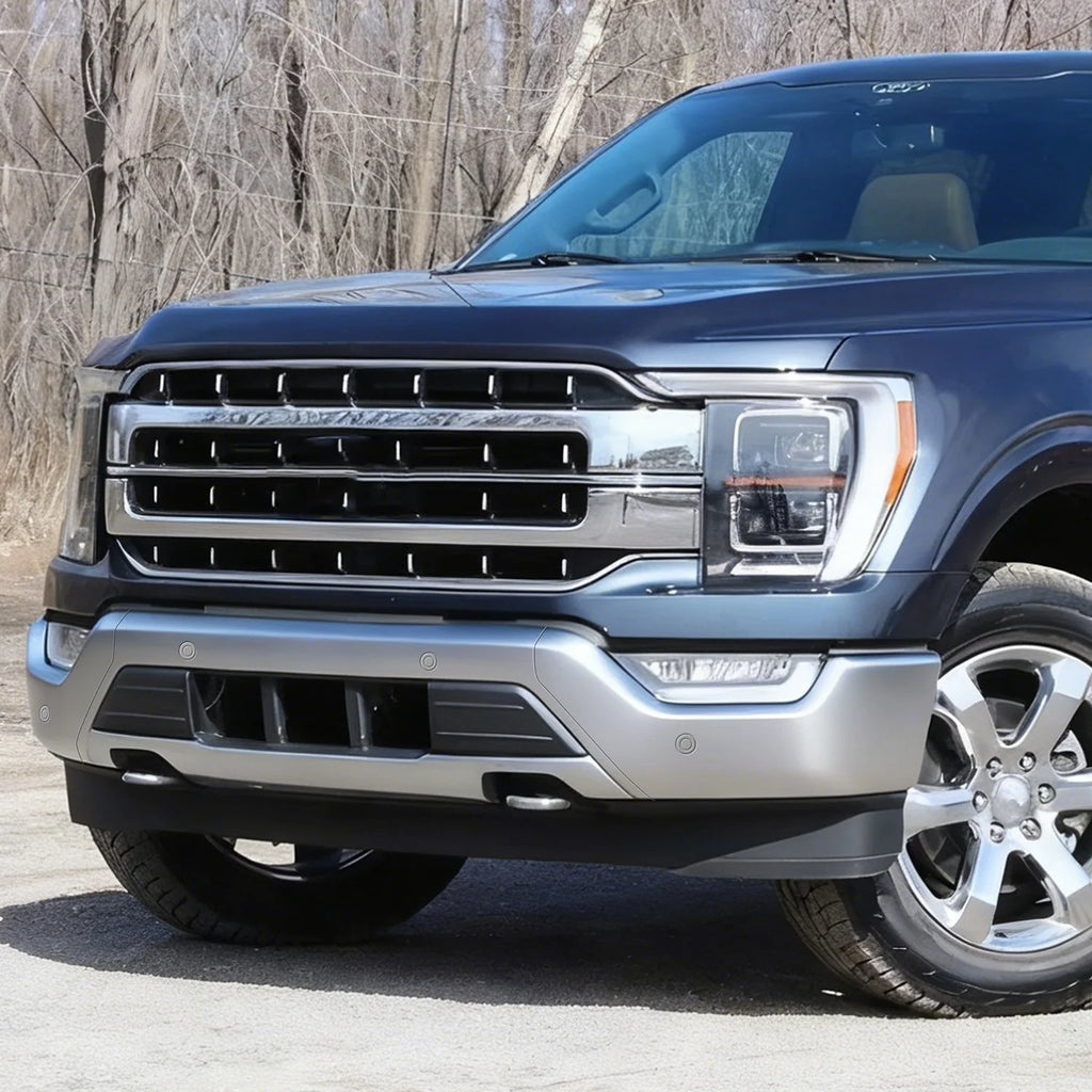 Modular Style Front Bumper w/ Parking Distance Holes21-23 Ford F-150