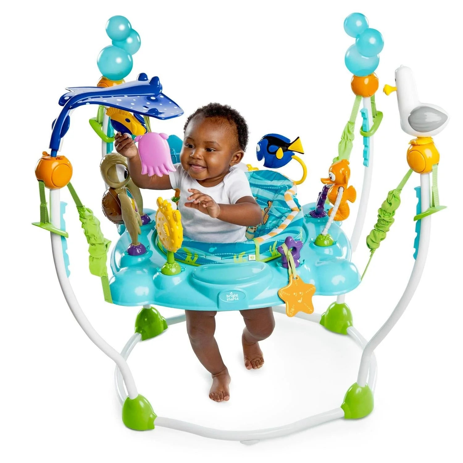 2026 Bright Starts Baby Finding Nemo Sea of Activities Jumper Infant Entertainer, Unisex