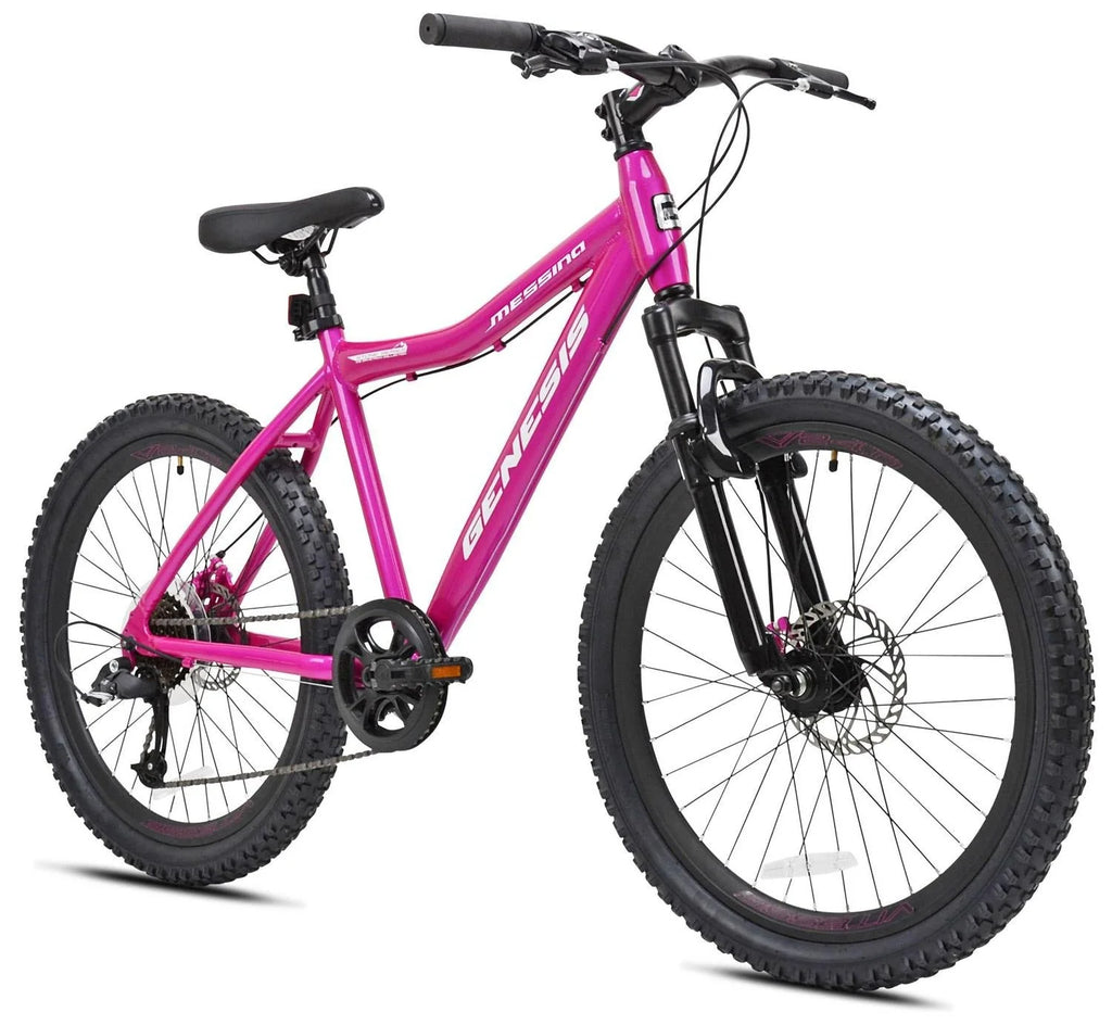 2026 Genesis 24 In. Messina Ladies Mountain Bike, Pink