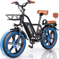 2026 Bopzin 1000W Electric Bicycle for Adults, 48V 15Ah Removable Battery, 20" x 4.0" - 1000W