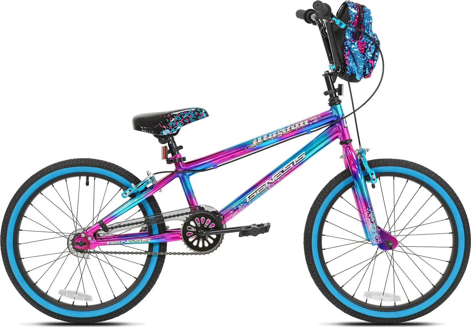 2026 Genesis 20 Illusion Girls Bike, Blue/Purple