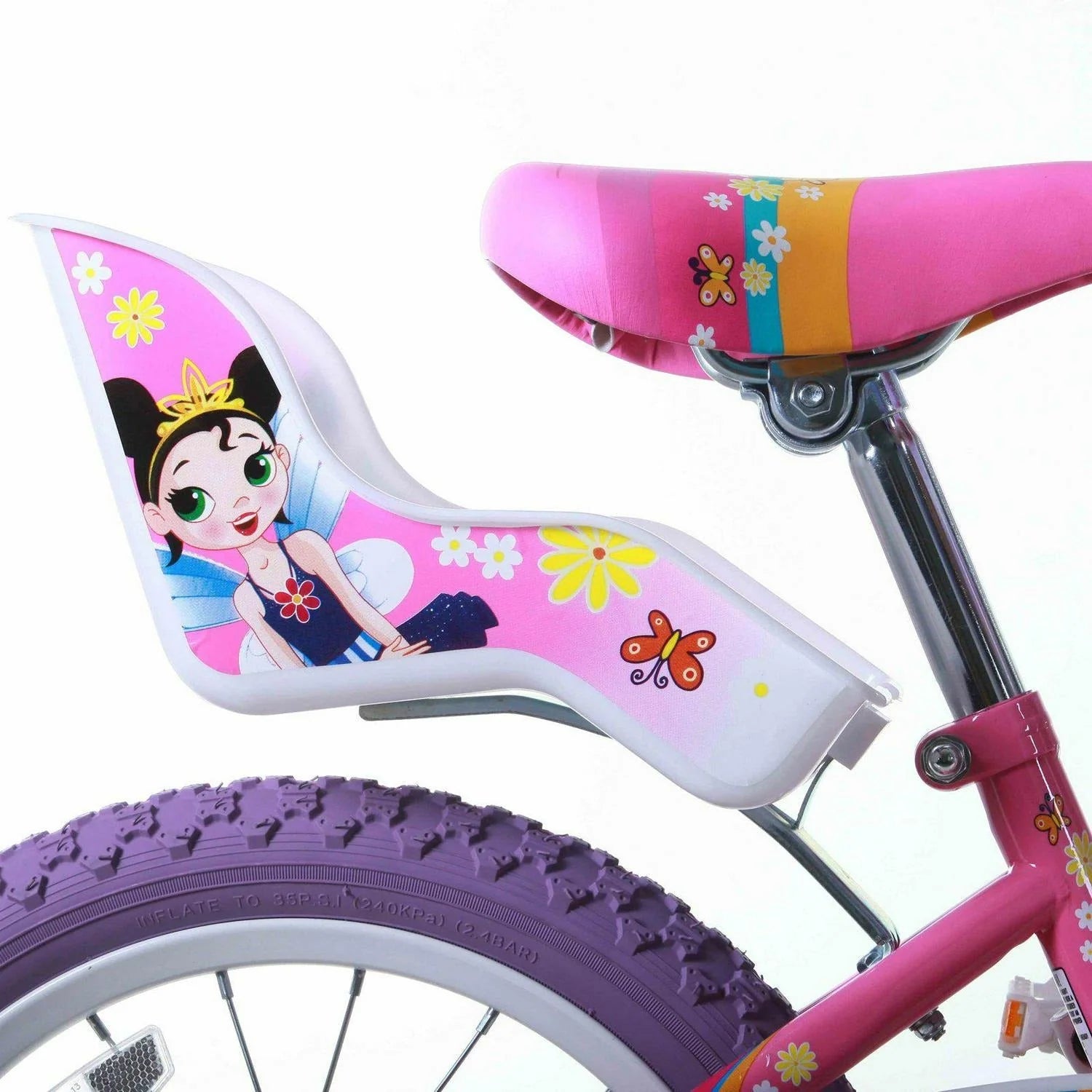 2026 Titan 16 In. Flower Princess Girls BMX Bike