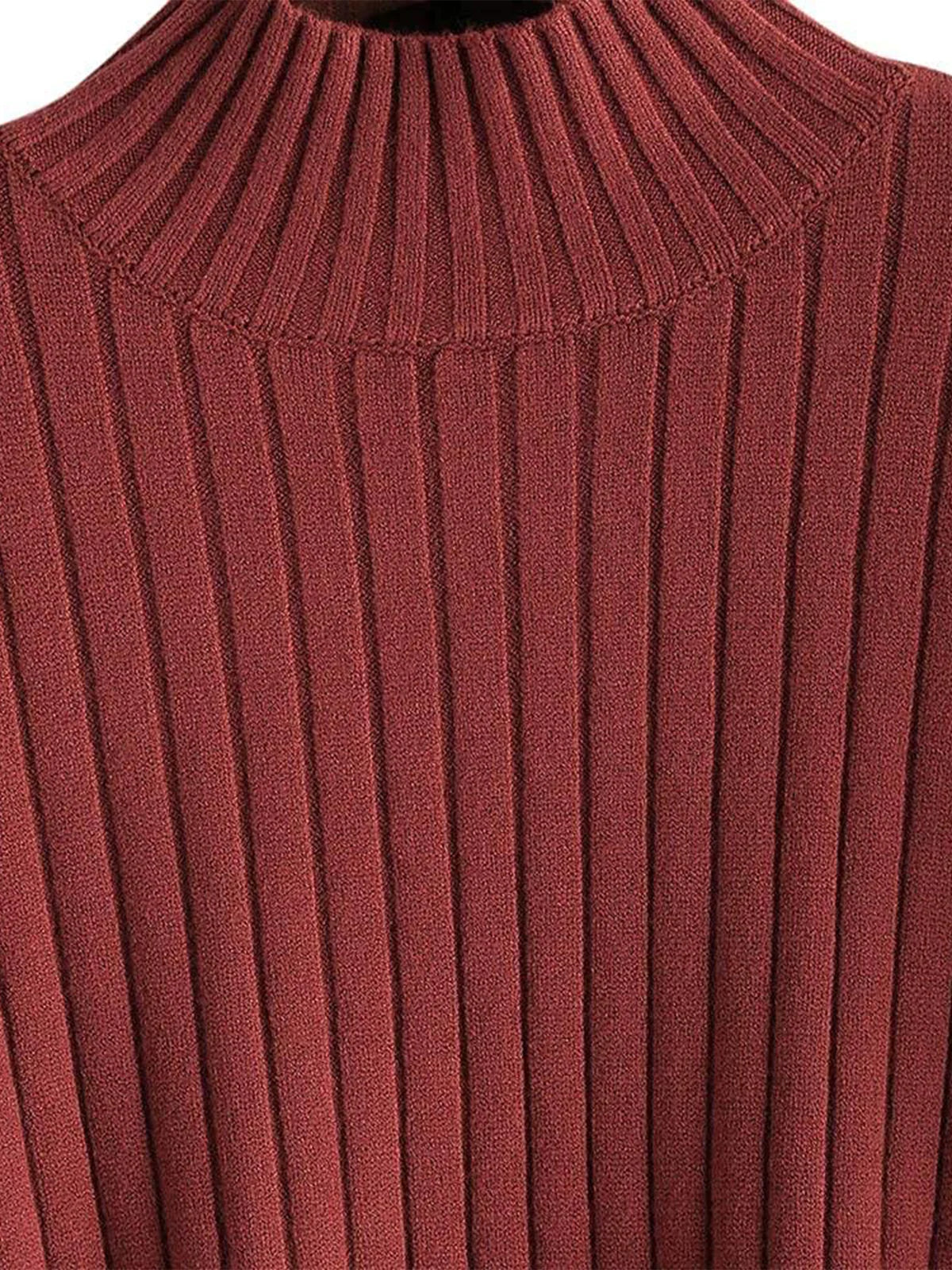 2026 Round Neck Long Sleeve Sweater