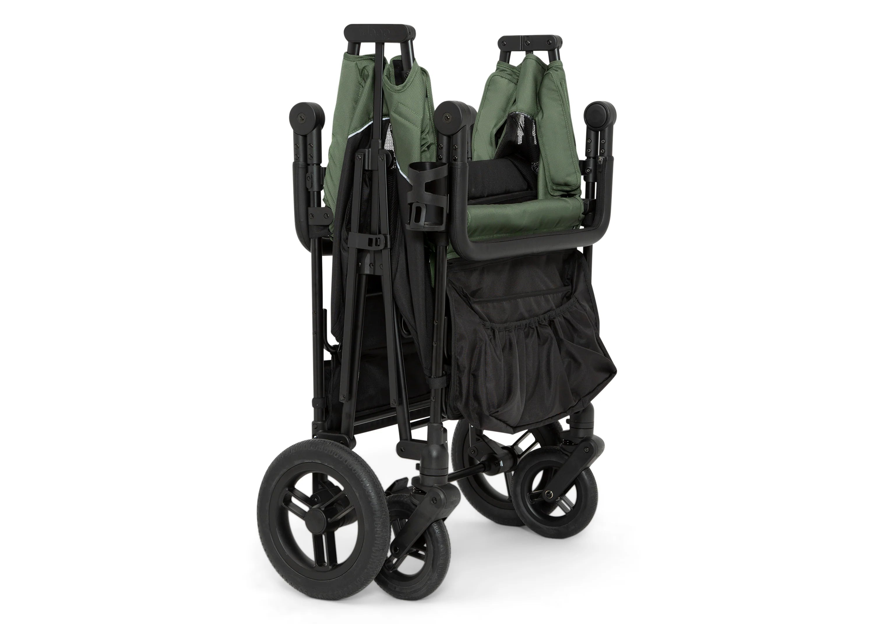 Jeep Wrangler Deluxe 4 Seater Stroller Wagon with Cooler Bag