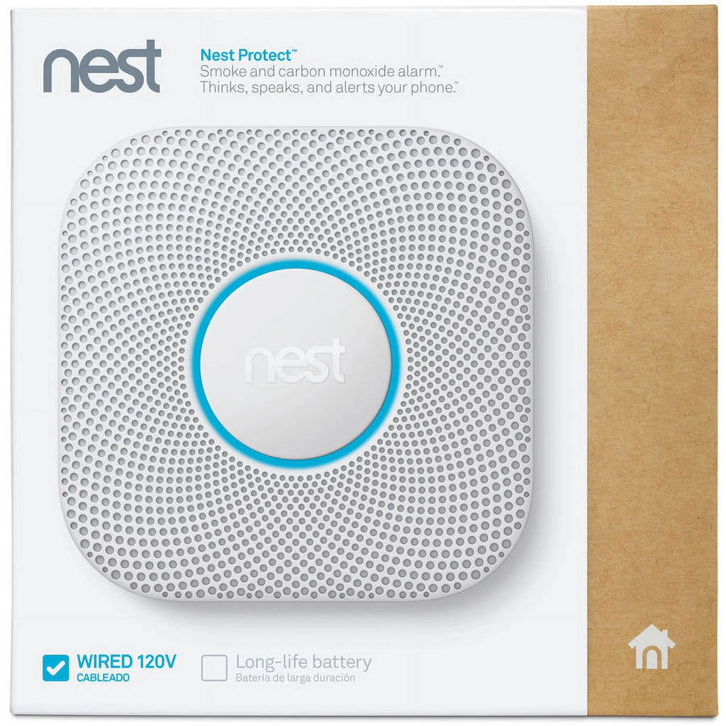 2026 Google S3003LWES, Nest Protect Wired Split-Spectrum Sensor Smoke Alarm