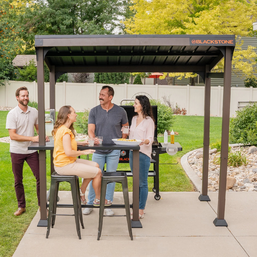 2026 Blackstone 5' x 8' Outdoor Griddle/Grill Pavilion Grill Gazebo