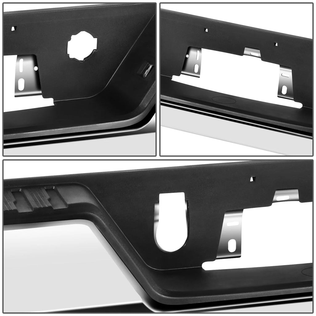 Rear Steel Bumper w/ Exhaust Cutouts  19-23 Chevy/GMC Silverado Sierra 1500