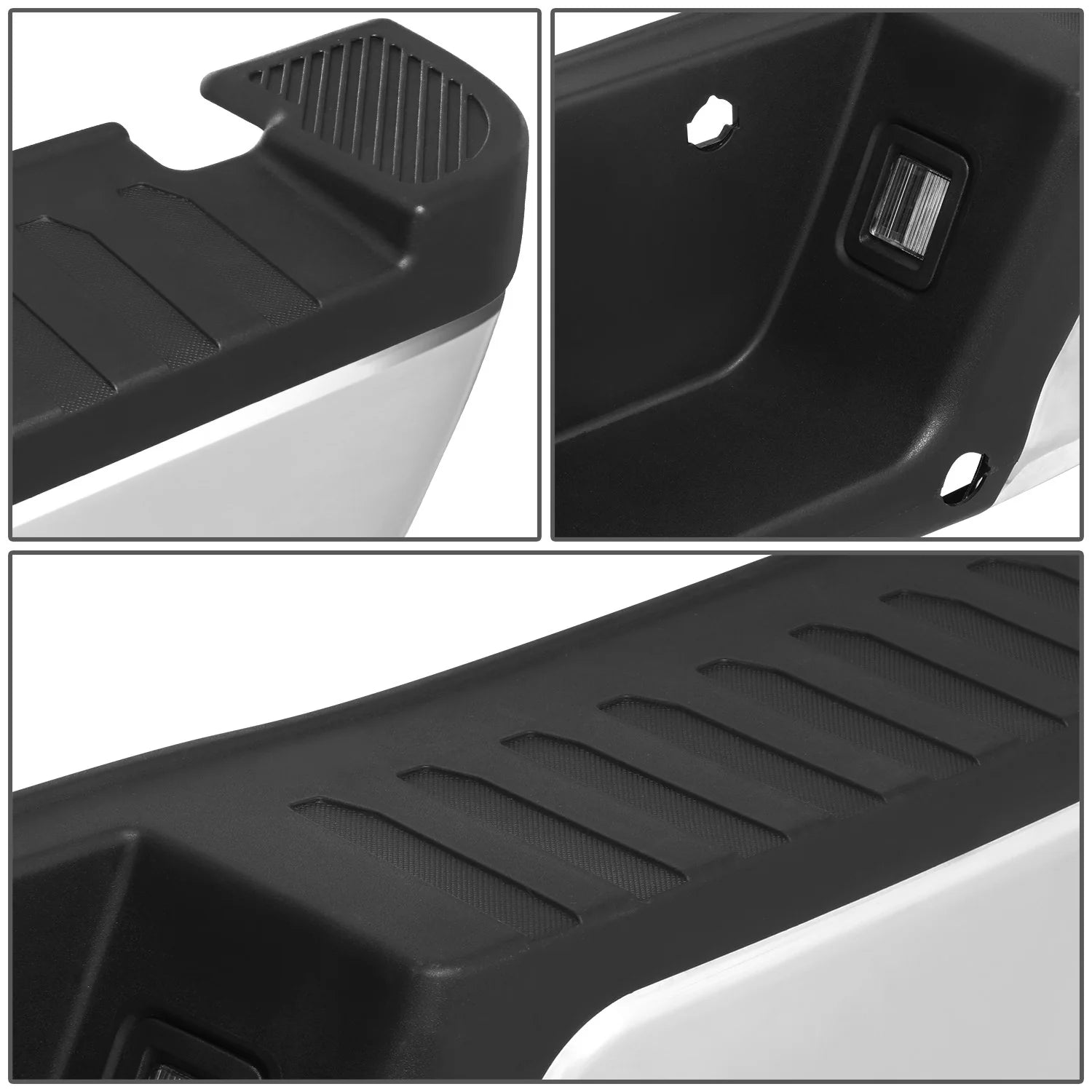 Rear Step Bumper w/Sensor Holes, Towing Pkg  15-20 Ford F-150