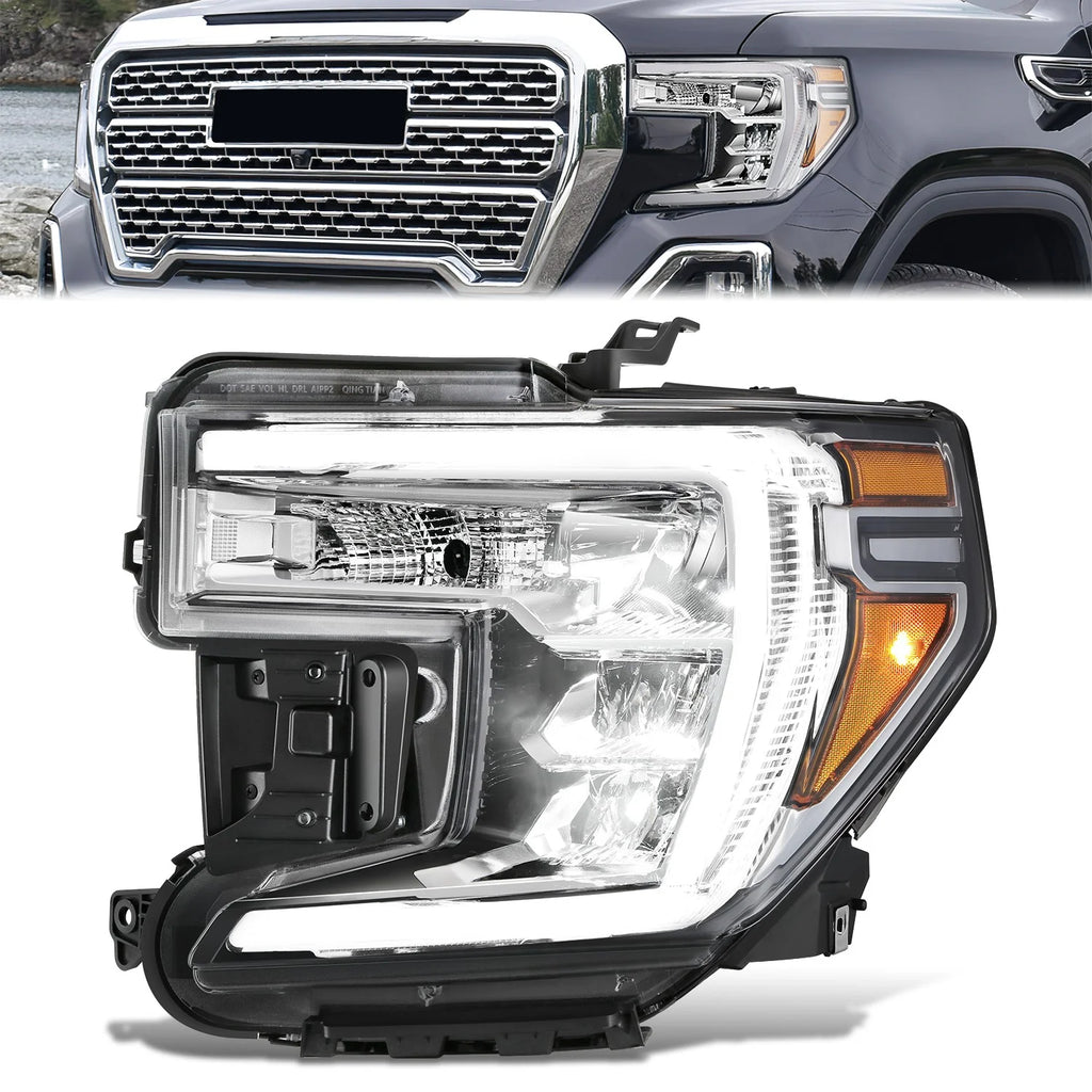 Factory Style Left Side Headlight19-21 GMC Sierra 1500, 2022 Limited