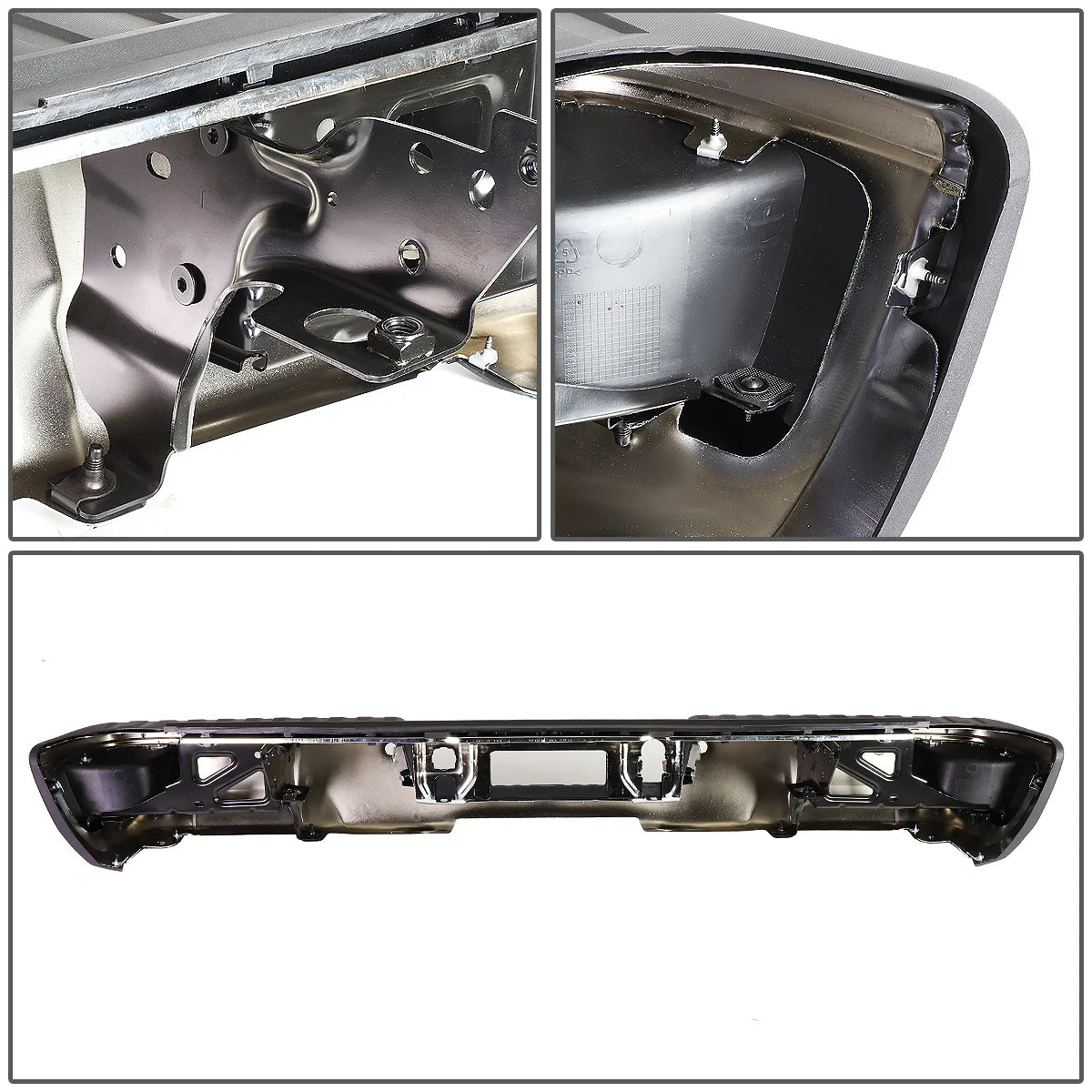 Rear Step Bumper w/Parking Sensor Holes  14-18 Chevy Silverado GMC Sierra 1500