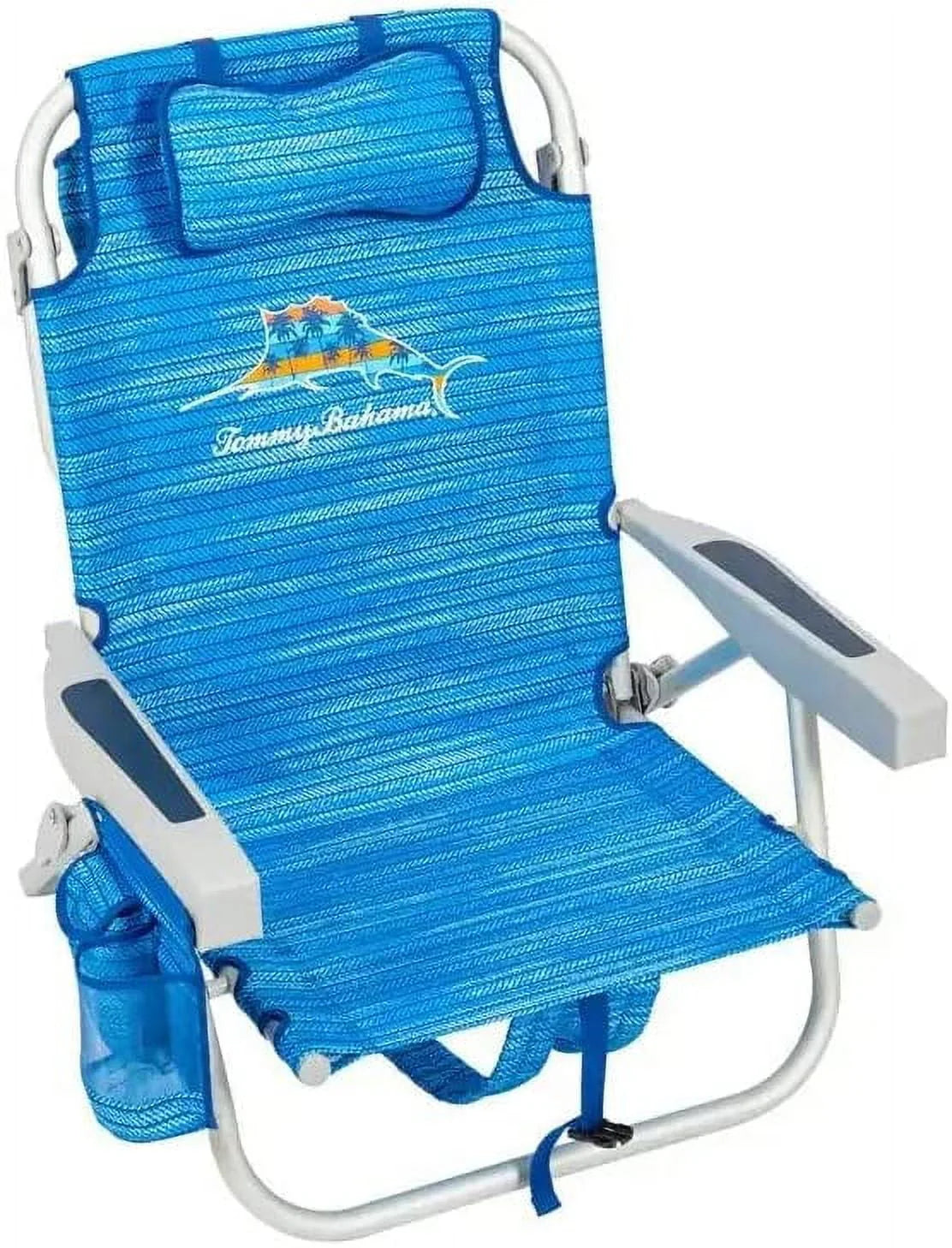 2026 Tommy Bahama Backpack Beach Chairs - (2 PACK Blue )