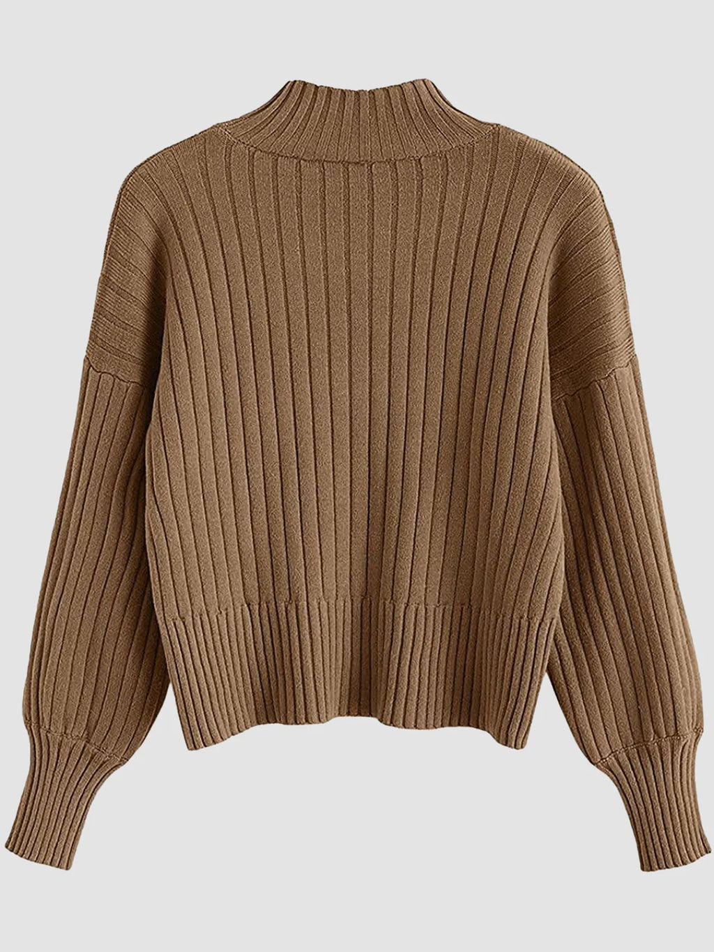 2026 Round Neck Long Sleeve Sweater